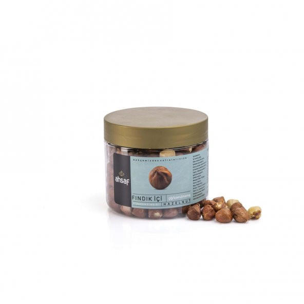 AHSAF İÇ FINDIK ÇİĞ  PET KAVANOZ 200 GR - Resim 4