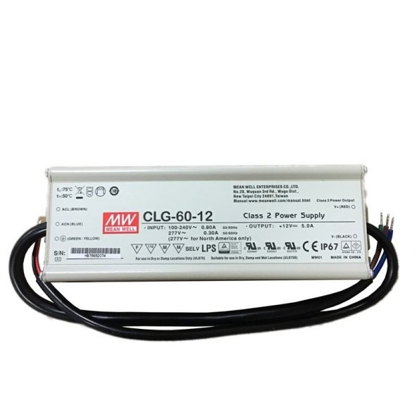 CLG-60-12 12V 5A IP67 Led Sürücü Adaptör - Resim 5