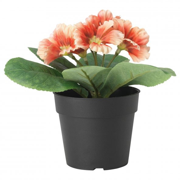 Saksılı Yapay Bitki Çuha Çiçeği,MeridyenDukkan 9 cm, İç/Dış Mekan ürün görseli 1