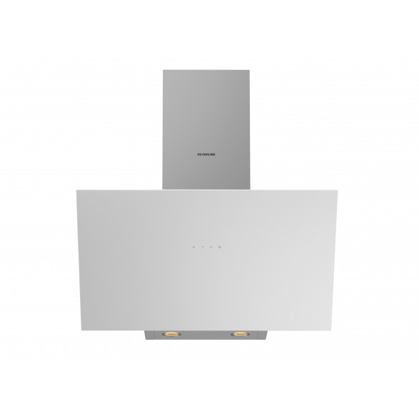 Silverline 3481 Flam Beyaz Cam Davlumbaz 60 Cm ürün görseli 1