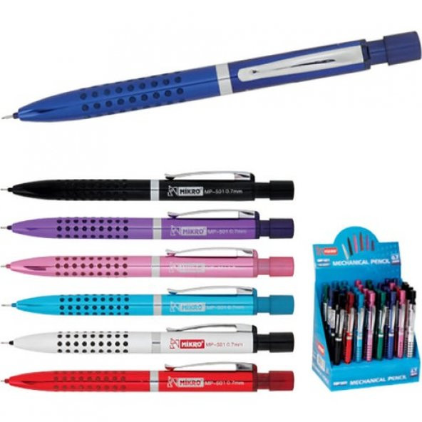 Mikro MP-501 Pastel Üçgen Gövde 0.7 Versatil Kalem ürün görseli 1