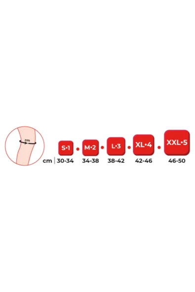 Çapraz Bantlı Ligament Dizlik  VARİTEKS 834 - Resim 2