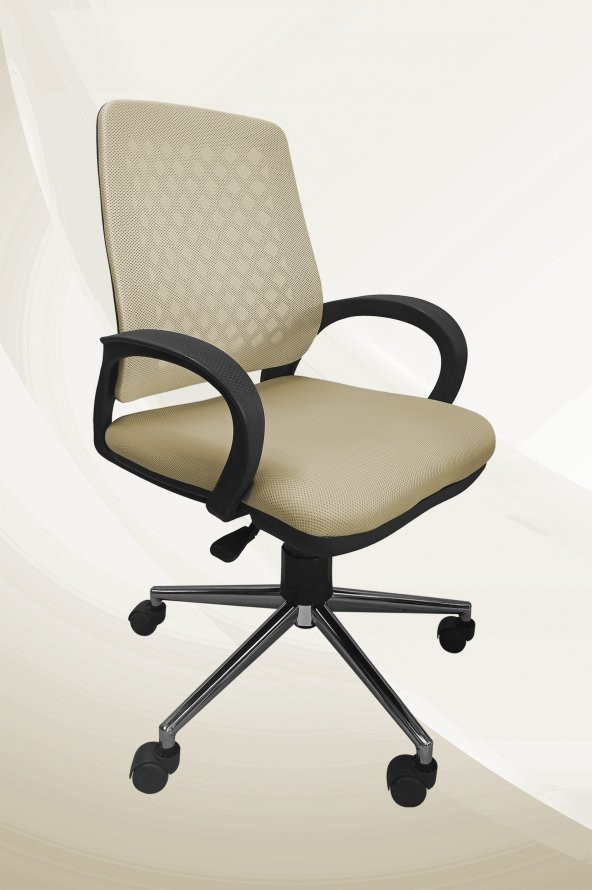 Porziyon Comfy Çalışma Sandalyesi  Ofis Koltuğu  Krom Ayaklı ürün görseli 1