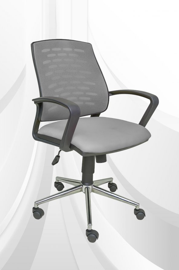 Porziyon Savina  Yönetici Koltuğu  Ofis Çalışma Koltuğu - Sandalyesi  (Krom Ayak) ürün görseli 1