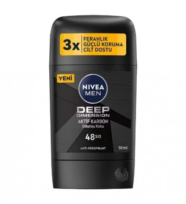 NIVEA DEO STICK 50ML DEEP ERKEK ürün görseli 1