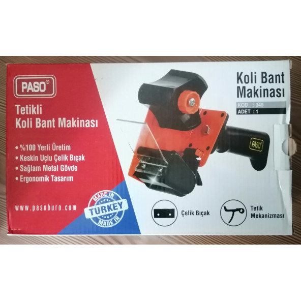 Paso Tetikli Koli Bant Makinası ürün görseli 1