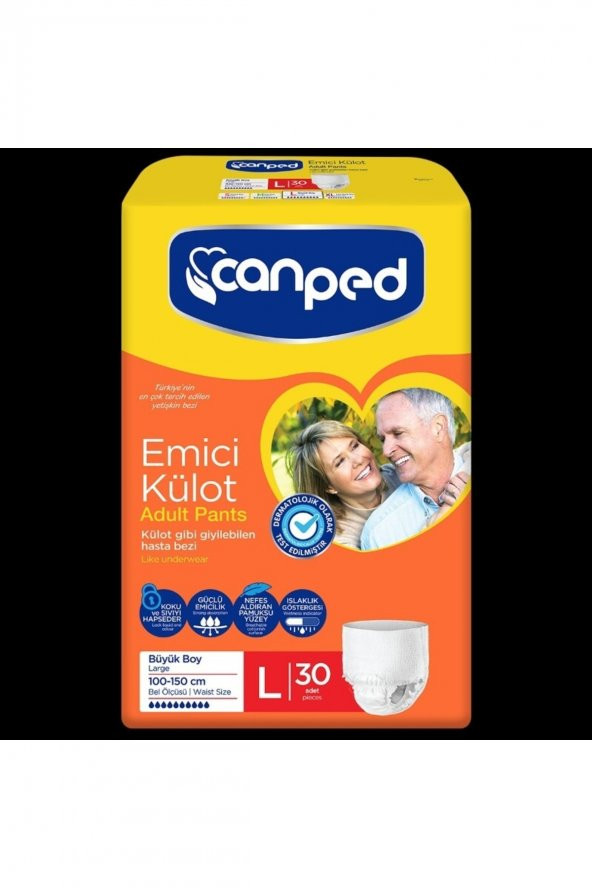 Canped Emici Külot Büyük Boy L 30'lu ürün görseli 1