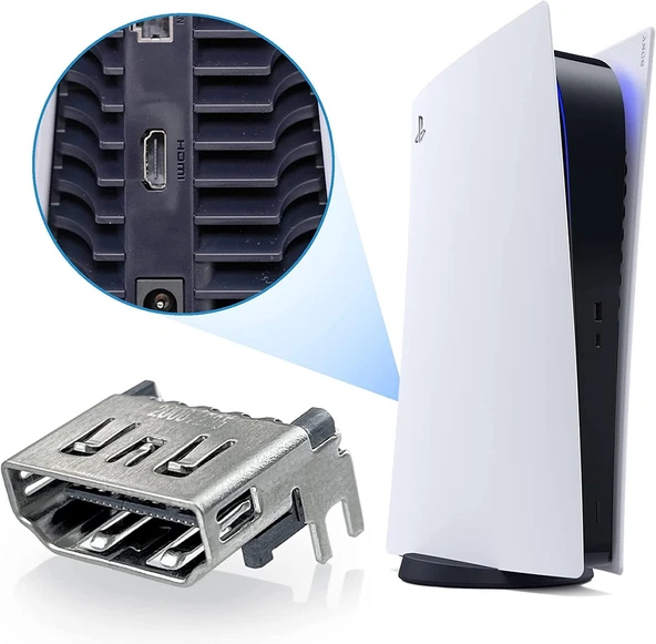 Playstation 5 Hdmi Değişimi Tamir Yedek Parça PS5 Hdmi Port Tüm Modeller Uyumlu ürün görseli 1