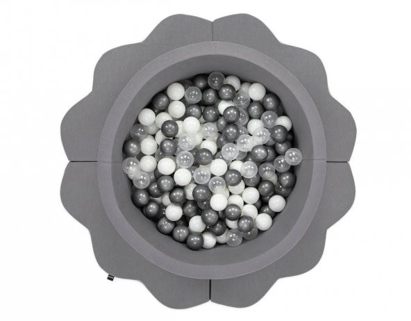 Wellgro Bubble Pop Bulut Matlı Top Havuzu-Füme ürün görseli 1
