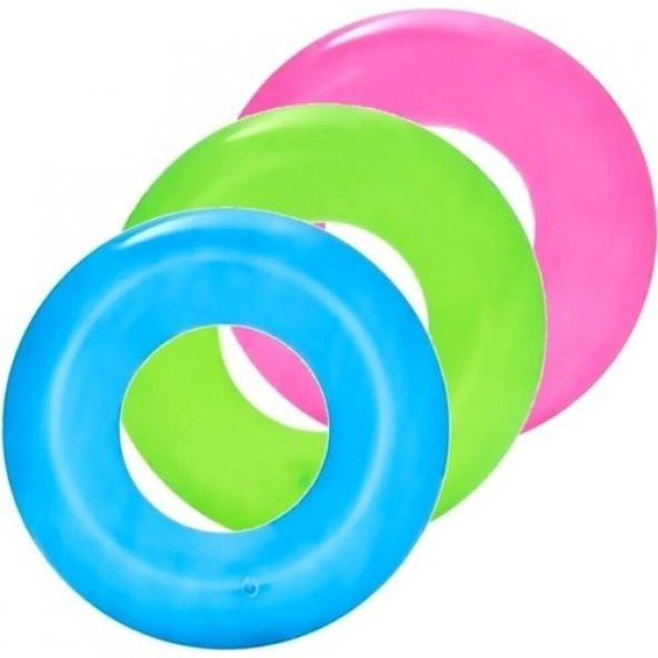 36022 Şeffaf Simit 51CM - Mavi ürün görseli 1