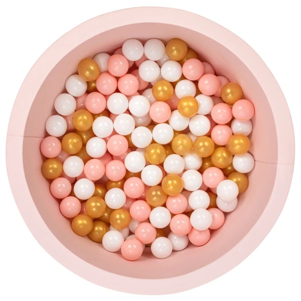 Wellgro Bubble Pops Pembe Top Havuzu-Pembe/Gold/Beyaz ürün görseli 1