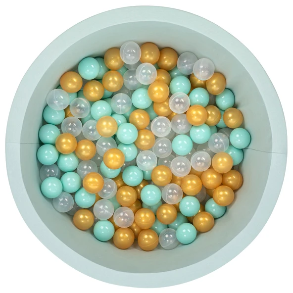 Wellgro Bubble Pops Mint Top Havuzu-Mint/Şeffaf/Gold ürün görseli 1