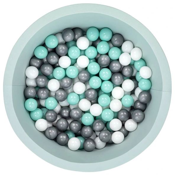 Wellgro Bubble Pops Mint Top Havuzu-Mint/Beyaz/Gri ürün görseli 1