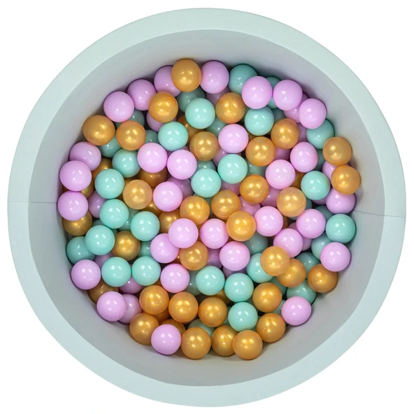 Wellgro Bubble Pops Mint Top Havuzu-Mint/Lila/Gold ürün görseli 1