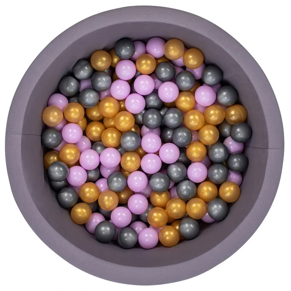 Wellgro Bubble Pops Gri Top Havuzu-Gri/Gold/Lila ürün görseli 1
