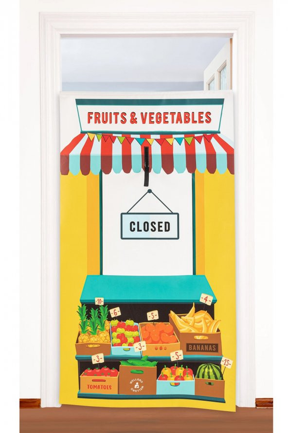 Wellgro Play Door Kapı Oyunu -Grocery - Resim 3