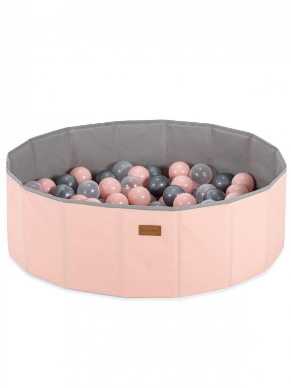 Wellgro 90 Toplu Katlanır Top Havuzu - Pembe - Resim 2
