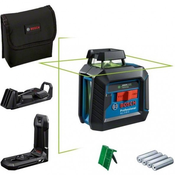 Bosch GLL 2-20 G Çizgi Lazeri - Resim 2