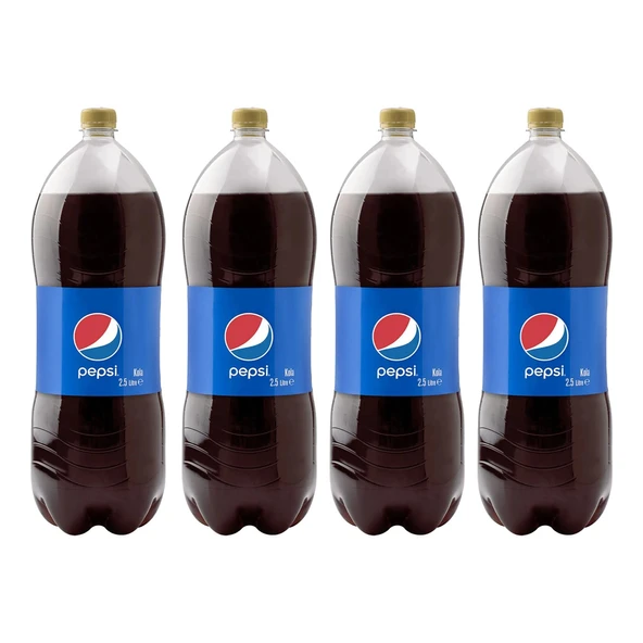 Pepsi Kola 4 x 2.5 L ürün görseli 1