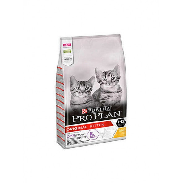 Proplan Kitten Tavuklu Yavru Kedi Maması 1 Kg. Açık Paket ürün görseli 1
