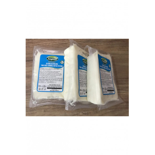 HAS AYGÖREN Olgunlaştırılmış Tam Yağlı Sürmeli Klasik Beyaz Peynir 1000 gr (Dilim) ürün görseli 1