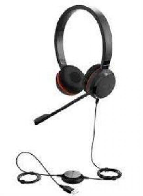 Jabra Evolve 30 II Duo Usb Nc Kulaklıklı Mikrofon Çift Taraflı ürün görseli 1