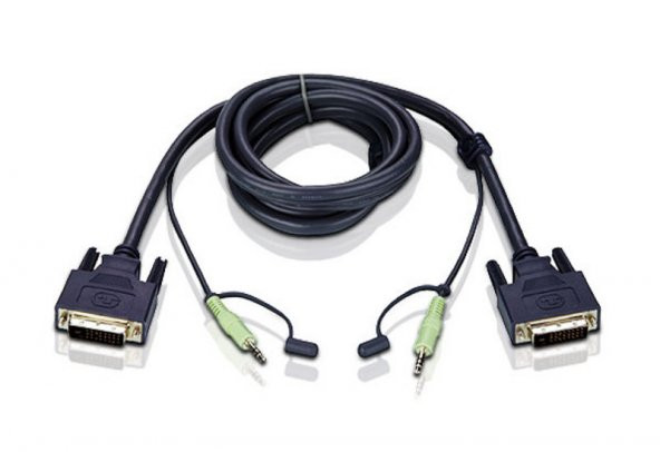 Aten 2L-7D02H Dvi-D Kvm CableE (1,8 Metre) ürün görseli 1