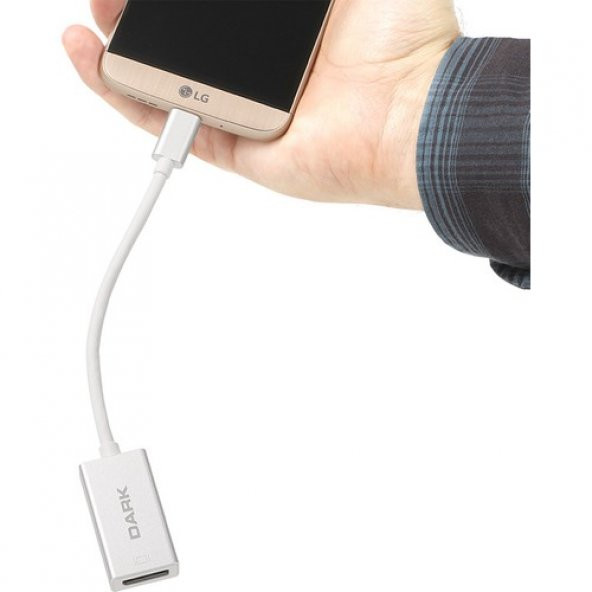 Dark USB 3.1 Type C - DP Dönüştürücü DK AC U31XDP - Resim 7