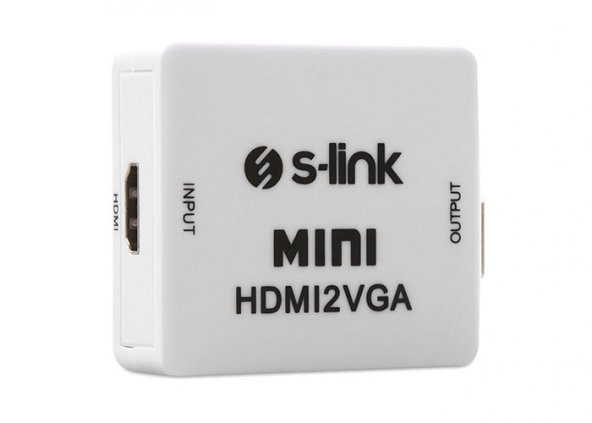 S-link SL-HVC10 HDMI to VGA + Audio Çevirici ürün görseli 1