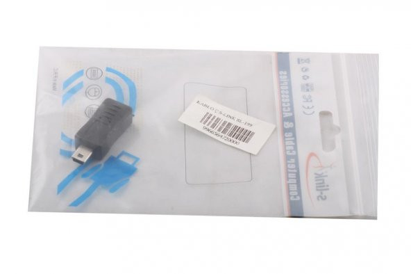 S-link SL-199 Micro 5 Dişi To Mini 5p Erkek Çevirici ürün görseli 1