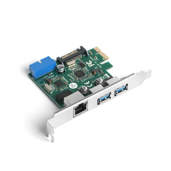 Dark 2x USB3.0 + Gigabit LAN PCIE X1 Ağ Kartı ürün görseli 1
