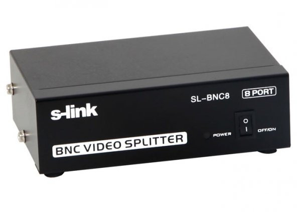 S-link SL-BNC8 8 ports BNC Splitter ürün görseli 1