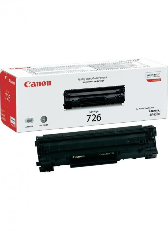 Canon CRG-726 2.100 Sayfa Toner LBP6230 ürün görseli 1