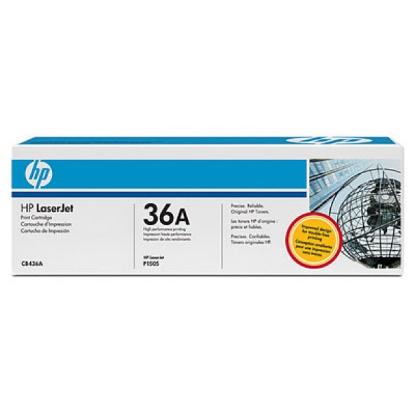 HP 36A Black Siyah 2.000 Sayfa Toner CB436A ürün görseli 1