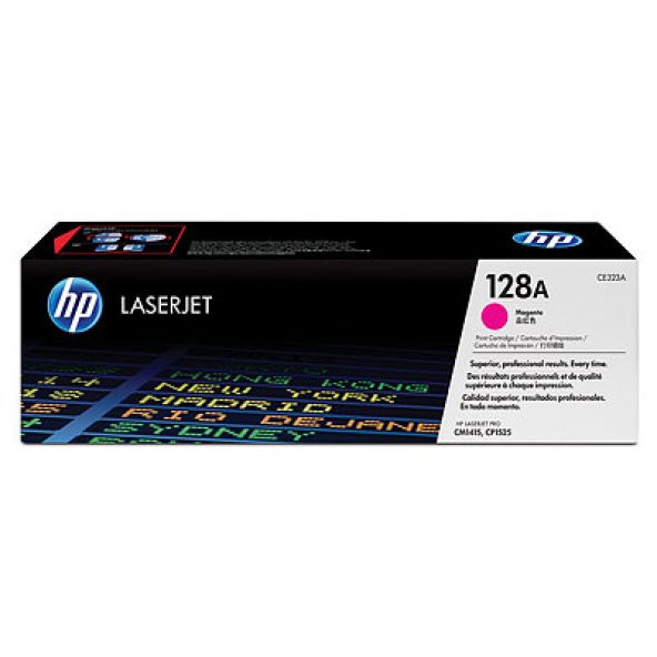 HP 128A Magenta Kırmızı 1.300 Sayfa Toner CE323A ürün görseli 1
