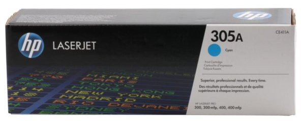 HP 305A Cyan Mavi 2.600 Sayfa Toner CE411A ürün görseli 1
