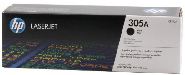 HP 305A Black Siyah 2.200 Sayfa Toner CE410A ürün görseli 1