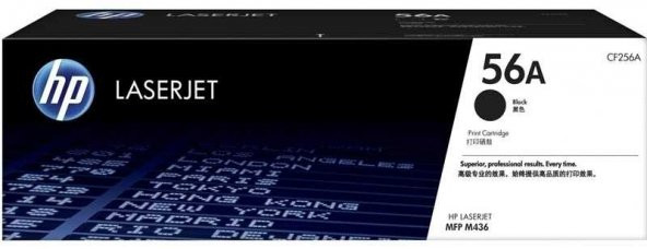 HP 56A Black Siyah 6.600 Sayfa Toner CF256A ürün görseli 1
