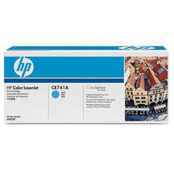 HP 307A Cyan Mavi 7.300 Sayfa Toner CE741A ürün görseli 1
