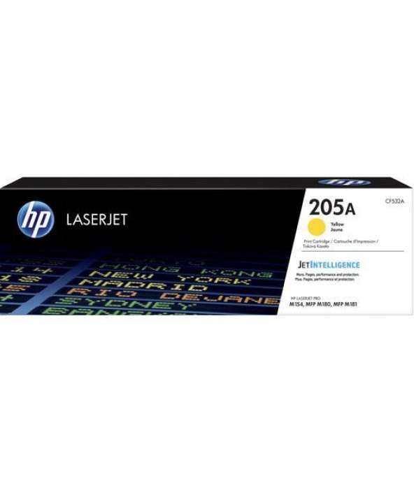 HP 205A Yellow Sarı 900 Sayfa Toner CF532A ürün görseli 1