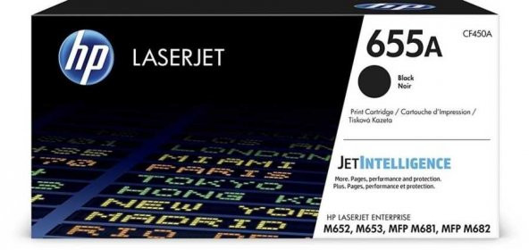 HP 655A Black Siyah 12.500 Sayfa Toner CF450A ürün görseli 1
