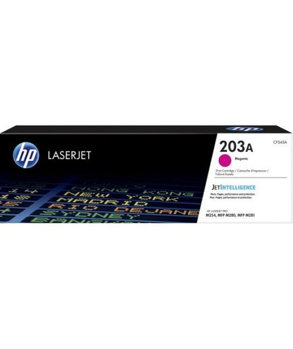 HP 203A Magenta Kırmızı 1.300 Sayfa Toner CF543A ürün görseli 1