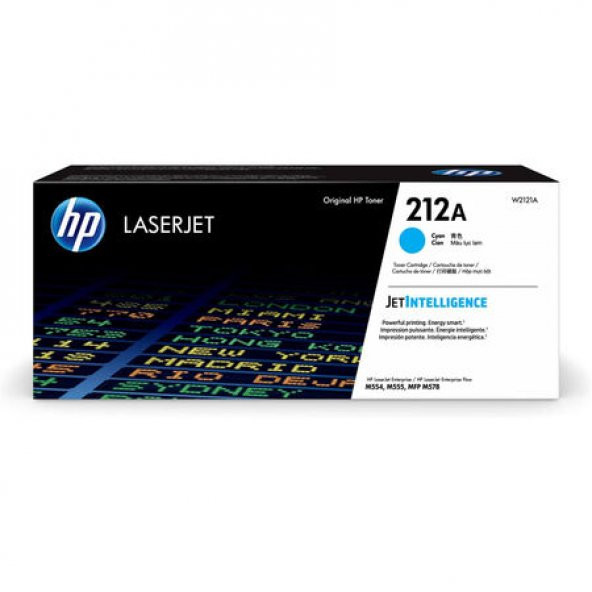 Hp 212A Cyan Mavi 4.500 Sayfa Toner W2121A ürün görseli 1