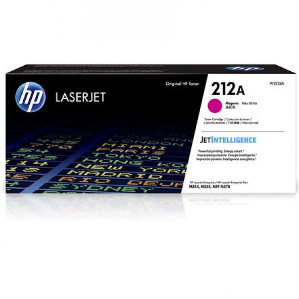 HP 212A Magenta Kırmızı 4.500 Sayfa Toner W2123A ürün görseli 1
