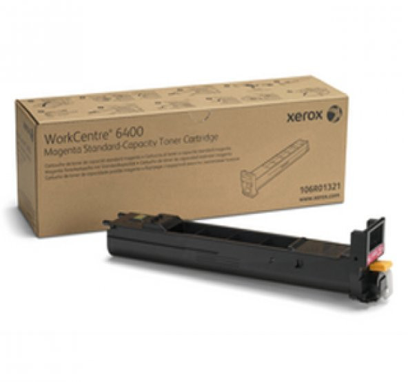 Xerox 106R01321 WorkCentre 6400 Standart Kapasite Magenta Kırmızı Toner 8.000 Sayfa ürün görseli 1