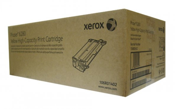 Xerox 106R01402 Phaser 6280 Yüksek Kapasite Yellow Sarı Toner 5.900 Sayfa ürün görseli 1