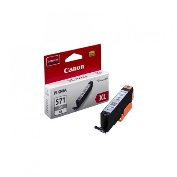 Canon CLI-571XL GY Gray Gri Yüksek Kapasiteli Mürekkep Kartuş TS5050-9050 ürün görseli 1