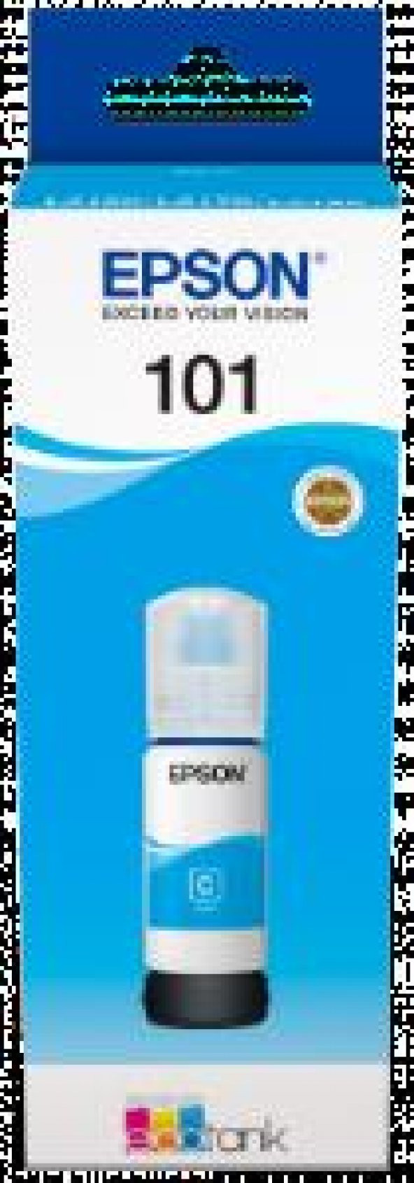 Epson 101 Cyan Mavi Şişe Mürekkep T03V24A L4150-4160-6160-6170-6190 ürün görseli 1