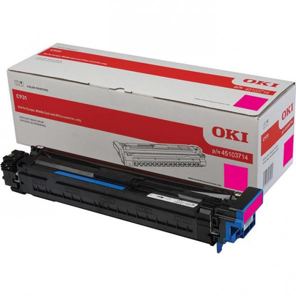 Oki C911-931 40bin Sayfa Magenta Kırmızı Drum 45103714 ürün görseli 1