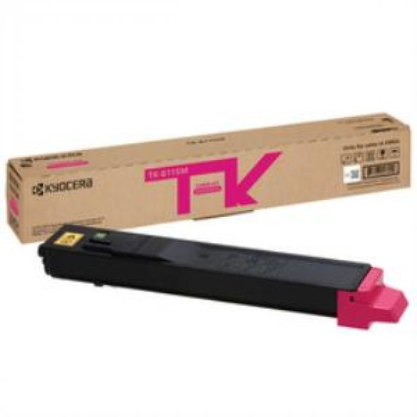 Kyocera TK-8115M Magenta Kırmızı Orjinal Fotokopi Toneri Ecosys M8124cidn-M8130cidn 6.000 Sayfa ürün görseli 1